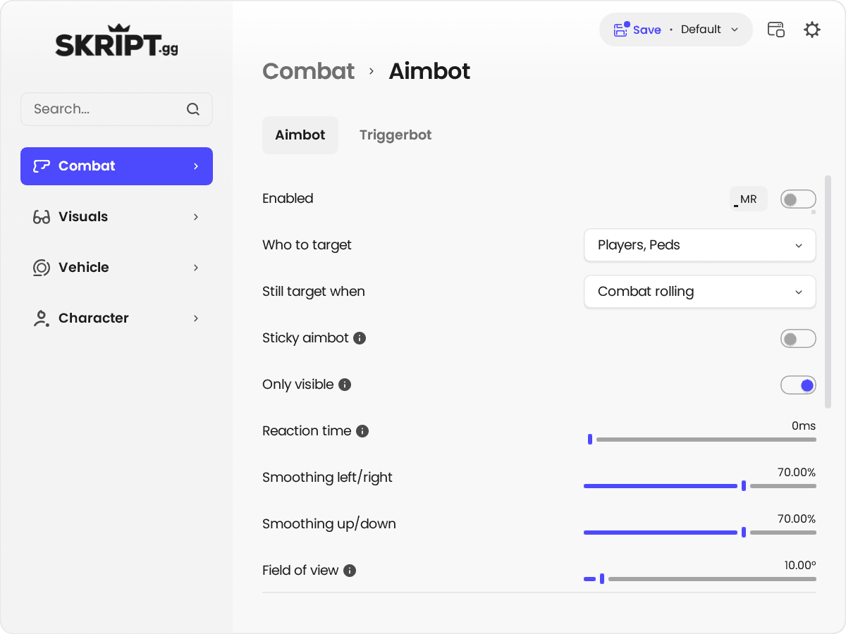 app screenshot light